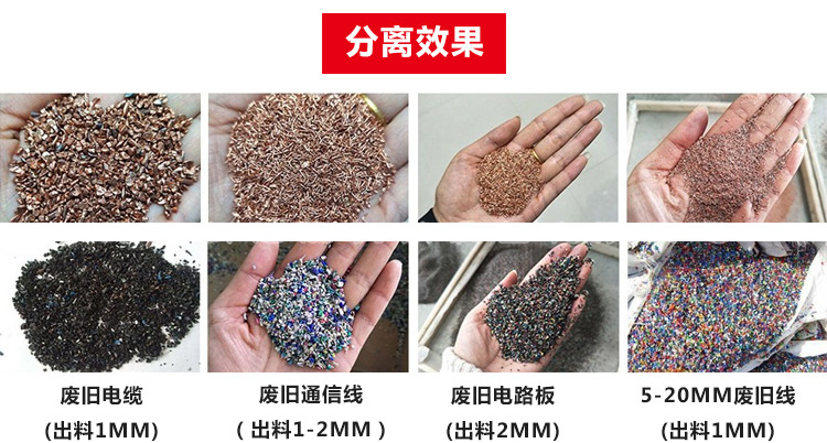 干式銅米機(jī)效果